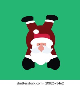 conceptual design decoration vector illustration santa claus, good christmas 