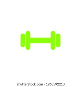 Conceptual Dumbell Icon Vector Design Colour eps10