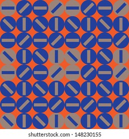 Conceptual energetic field Circle Pattern