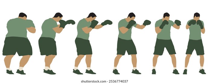 Conceptual fat overweight obese man vs slim fit healthy body after weight loss or diet, white background banner. A  fitness, nutrition or obesity, health care shape illustration vector as silhouettes