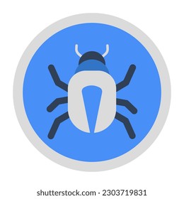 Icono de diseño plano conceptual del fallo