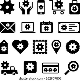 Conceptual Gear icons