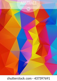 conceptual geometric fancy colorful background polygonal vector template color texture infant youth abstract scene technology colorful fun fashionable business luxurious art concept creative banner ne
