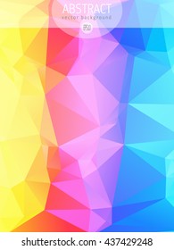 conceptual geometric fancy colourful background polygonal vector pattern color colour texture infant youngster abstraction scene technology colorful fun modern contract luxurious youth science concept