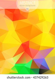 conceptual geometric style multicolored background polygonal vector template color colour texture infant youth conceptual background scene technology colourful fun fashionable contract luxurious art c
