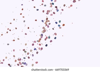 Conceptual geometrical background, for web page, graphic design, catalog or texture. Pattern of motion, particle or random shape. Vector illustration graphic.