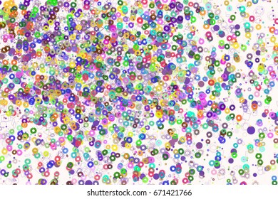 Conceptual geometrical background, for web page, graphic design, catalog or texture. Pattern of motion, particle or random shape. Vector illustration graphic.