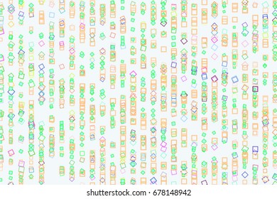 Conceptual geometrical background, for web page, graphic design, catalog or texture. Pattern of square, rectangle shape. Vector illustration graphic.