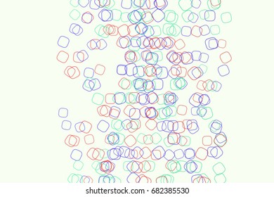 Conceptual geometrical background, for web page, graphic design, catalog or texture. Pattern of mixed shape. Vector illustration graphic.