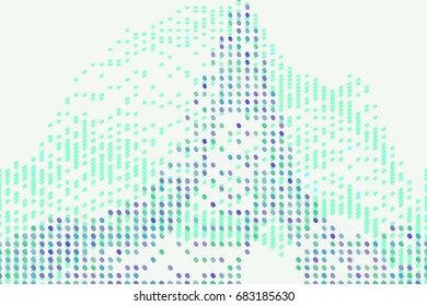 Conceptual geometrical background, for web page, graphic design, catalog or texture. Pattern of circles or ellipses shape. Vector illustration graphic.