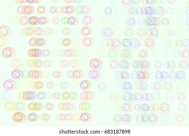 Conceptual geometrical background, for web page, graphic design, catalog or texture. Pattern of circles or ellipses shape. Vector illustration graphic.