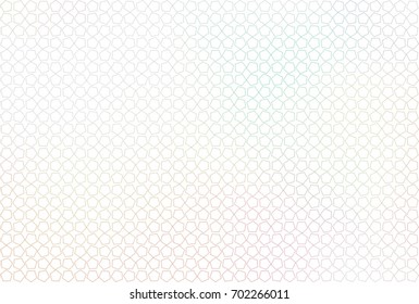 Conceptual geometrical background, for web page, graphic design, catalog or texture. Pattern of pentagon shape. Style of mosaic or tile. Vector illustration graphic.