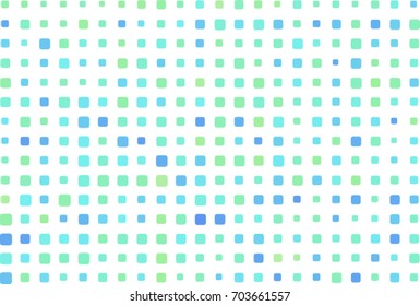 Conceptual geometrical background, for web page, graphic design, catalog or texture. Pattern of mixed shape. Style of mosaic or tile. Vector illustration graphic.