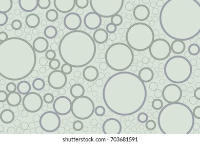 Conceptual geometrical background, for web page, graphic design, catalog or texture. Pattern of circles, bubbles, sphere or ellipses shape. Vector illustration graphic.