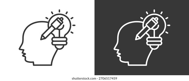 Conjunto De Iconos Conceptuales Colección De Vector Aislada En Blanco Y Negro