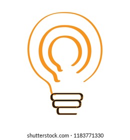 Conceptual idea lightbulb