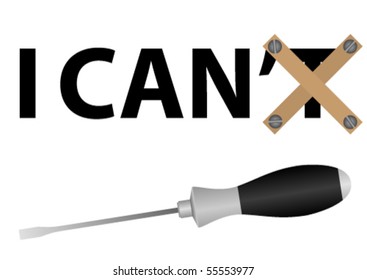 Conceptual illustration of achieving a goal