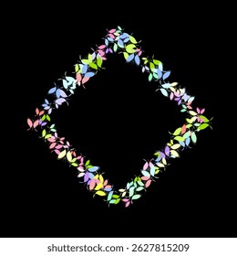 Conceptual illustration of group community and social organization. Carving art. Vector illustration