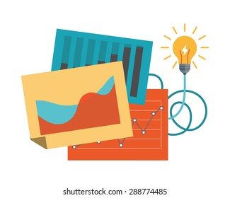 Conceptual illustration on creating new idea.