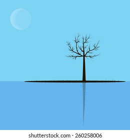 Conceptual illustration of a tree