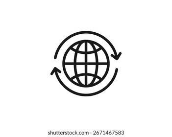 Una Imagen conceptual de un mundo de divisas perfecto para temas de finanzas globales, comercio de divisas e inversión internacional.