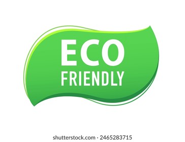 Conceptual image of a green energy and pollution. Natural leaf icon. Ecology icons. Organic natural food labels. Vector illustration
