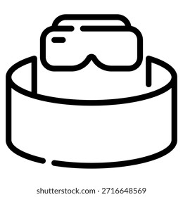 Konzeptuelles Bild, das Virtual-Reality-Anwendungen in Smart Homes zeigt.