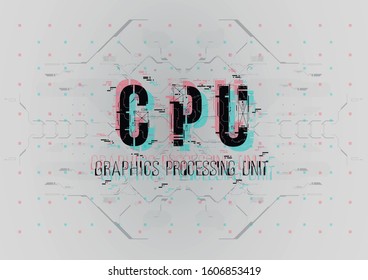 Conceptual Layout with HUD elements for print and web. Lettering with futuristic user interface elements.