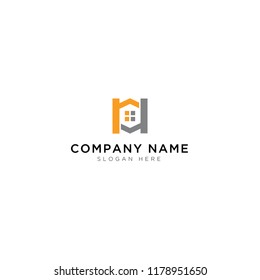 Conceptual logo for new housing companies.