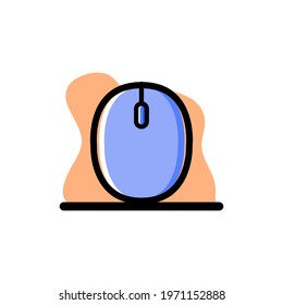 Conceptual Mouse Icon Vector Illustration Design eps10