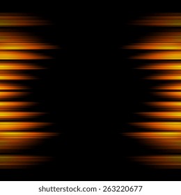 Konzeptionell orangefarbene Streifen abstrakter Hintergrund. Vektordesign-Vorlage