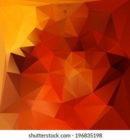 conceptual polygon geometric orange background colorful abstraction background scene colourful numeric orange modern site marketing fancy beauty concept flag drop future insert creation collage detail