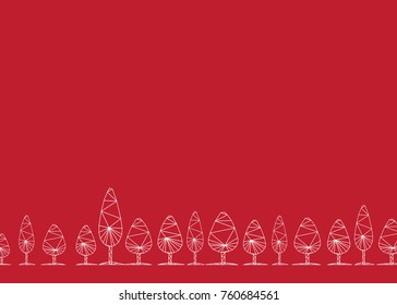 Conceptual polygonal tree. Abstract vector Illustration, low poly style. Stylized design element. Background design for banner, poster, flyer, cover, brochure. Logo design. Polygonal tree, abstract