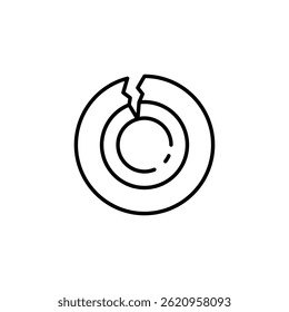 Conceptual representation of vulnerability and fragility in a minimalist form