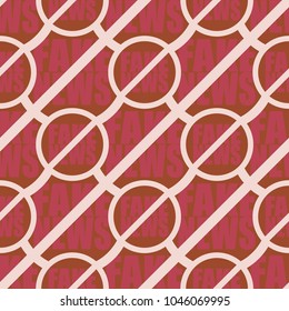 Conceptual seamless pattern with logo fake news. Global problems of humanity.
