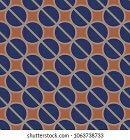 Conceptual seamless pattern with logo fake news. Global problems of humanity.