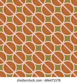 Conceptual seamless pattern with logo fake news. Global problems of humanity.