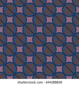 Conceptual seamless pattern with logo fake news. Global problems of humanity.