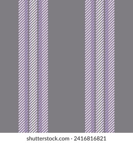 Conceptual seamless vector pattern, christmas ornament stripe texture lines. Dreamy background fabric vertical textile in gray and light color.
