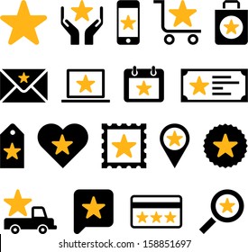 Conceptual Star icons