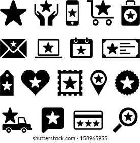 Conceptual Star icons
