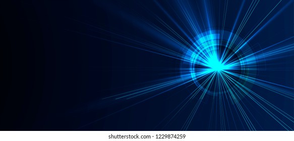 Conceptual technology illustration of artificial intelligence. Abstract futuristic background