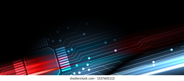 Conceptual technology illustration of artificial intelligence. Abstract futuristic background