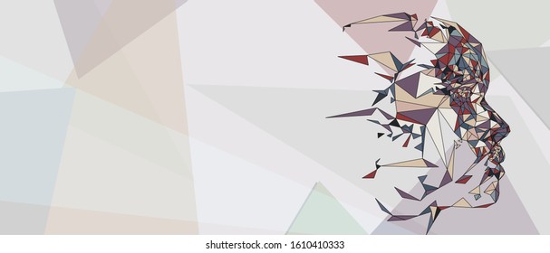 Conceptual technology illustration of artificial intelligence