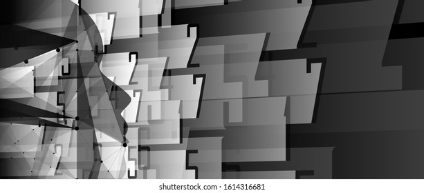 Conceptual technology illustration of artificial intelligence