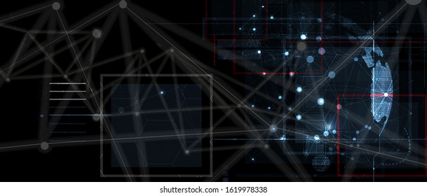 Conceptual technology illustration of artificial intelligence