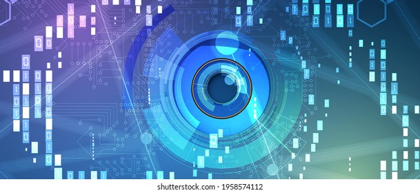 Conceptual technology illustration of artificial intelligence
