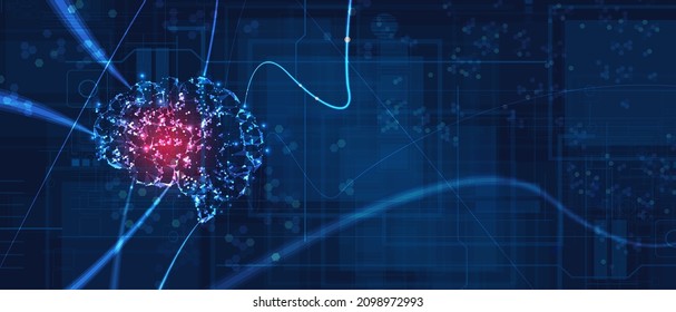 Ilustración conceptual de la inteligencia artificial