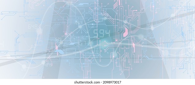 Conceptual technology illustration of artificial intelligence