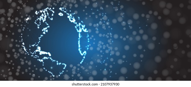 Conceptual technology illustration of artificial intelligence